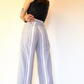 Pantaloni Jackie Righe Grigie